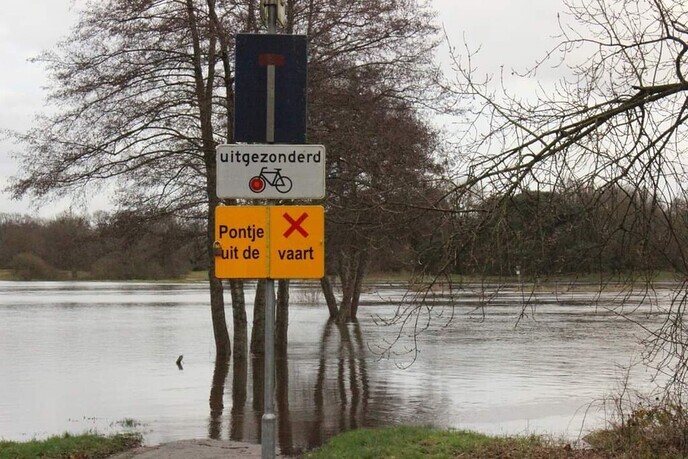 Foto’s hoog water - Foto: Ingezonden foto