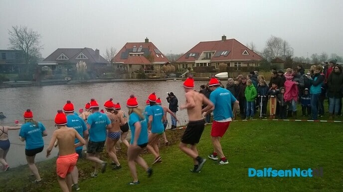 Nieuwjaars duik Nieuwleusen - Foto: Ingezonden foto