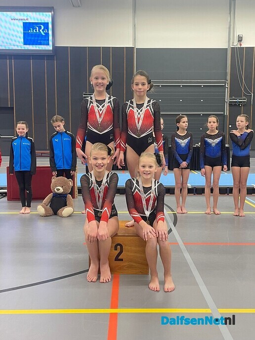 Turnsters gym. vereniging pakken zilver - Foto: Ingezonden foto