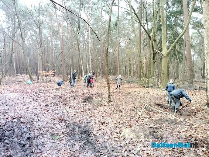 Scouts uit Nieuwleusen planten 1000 struiken - Foto: Ingezonden foto