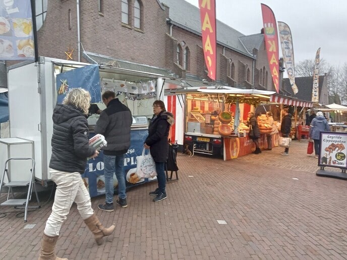 Markt: nu vooral voor ouderen beter bereikbaar - Foto: Eigen geleverde foto