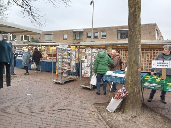 Markt: nu vooral voor ouderen beter bereikbaar - Foto: Eigen geleverde foto