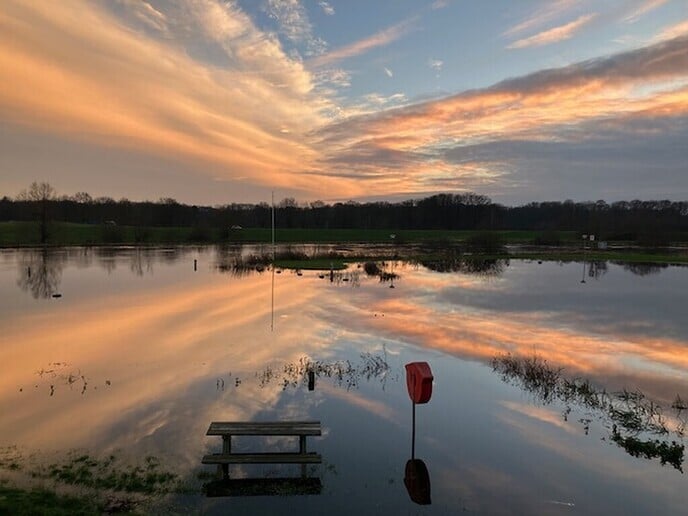 Wat mooie plaatjes vanaf de dijk - Foto: Ingezonden foto