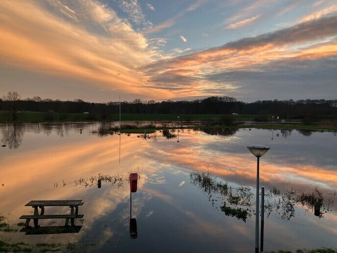 Wat mooie plaatjes vanaf de dijk - Foto: Ingezonden foto