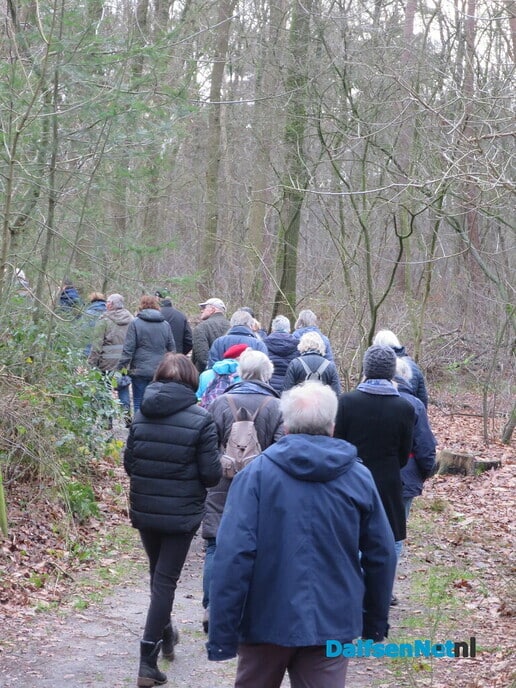 Wandelen met Agnes en afsluiting wandeljaar bij Het Boskamp - Foto: Wim