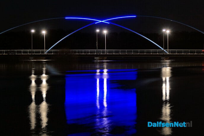 Dalfsen by night. - Foto: Hans de Weerd