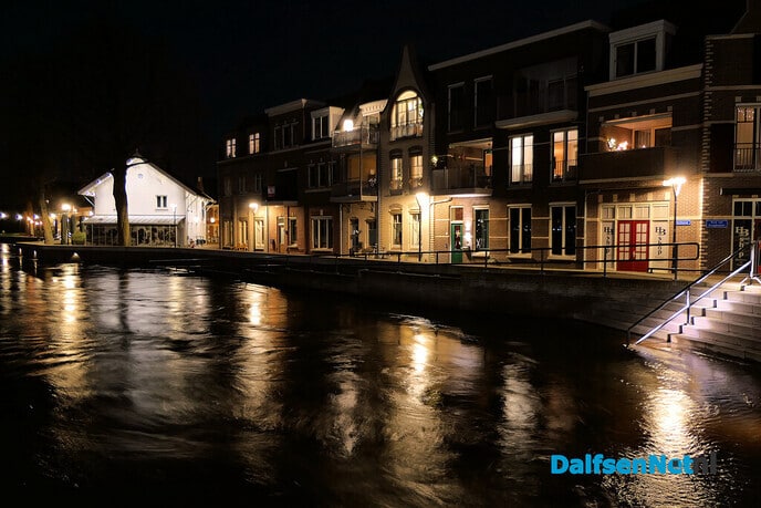 Dalfsen by night. - Foto: Hans de Weerd