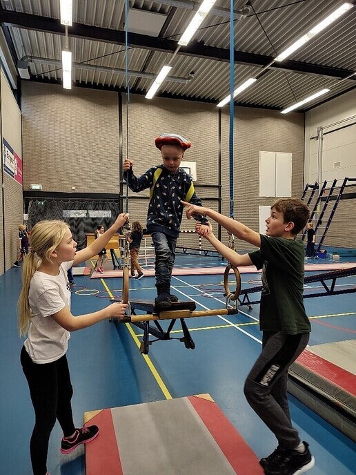 Pietengym op de A. baron van Dedemschool - Foto: Ingezonden foto