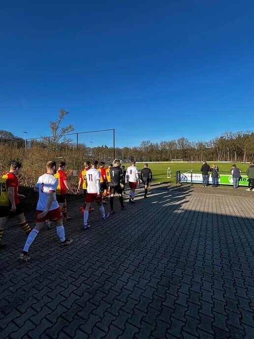 SV Dalfsen geeft het weg in het eerste kwartier - Foto: Ingezonden foto
