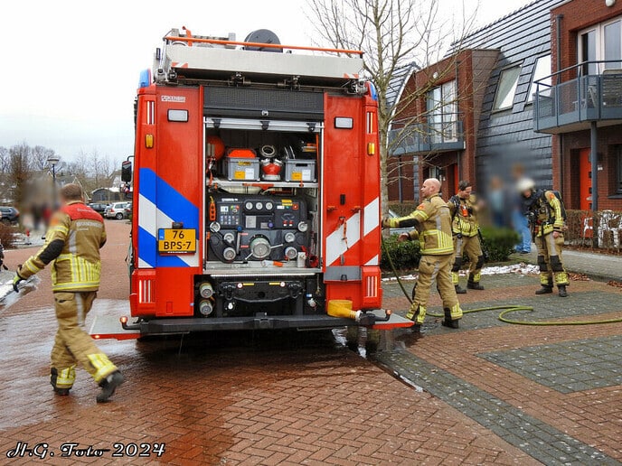 Brand aan de Kooikerstraat