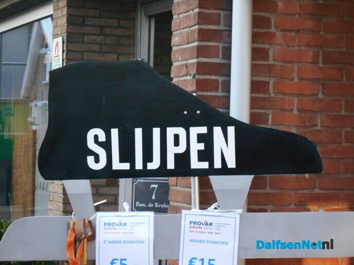 Morgen schaatsen laten slijpen, overmorgen schaatsen