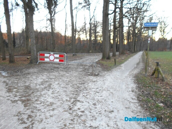 De Diezerstraat is echt niet voor niets afgesloten