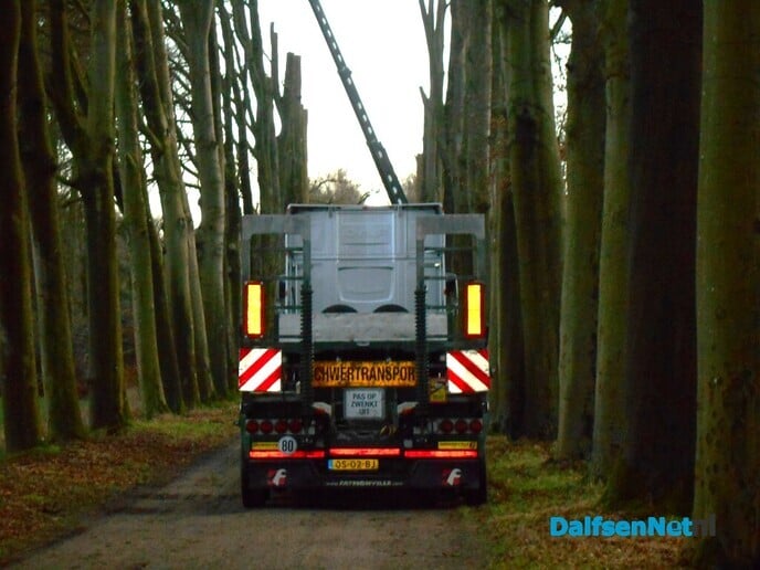 Bomen rooien begonnen