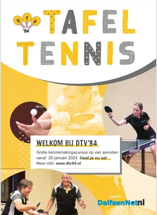 NK bedrijfstafeltennis 2024 - Foto: Ingezonden foto