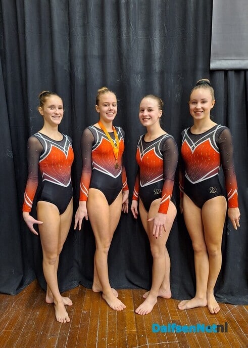 Turnsters gvn pakken zilver - Foto: Ingezonden foto
