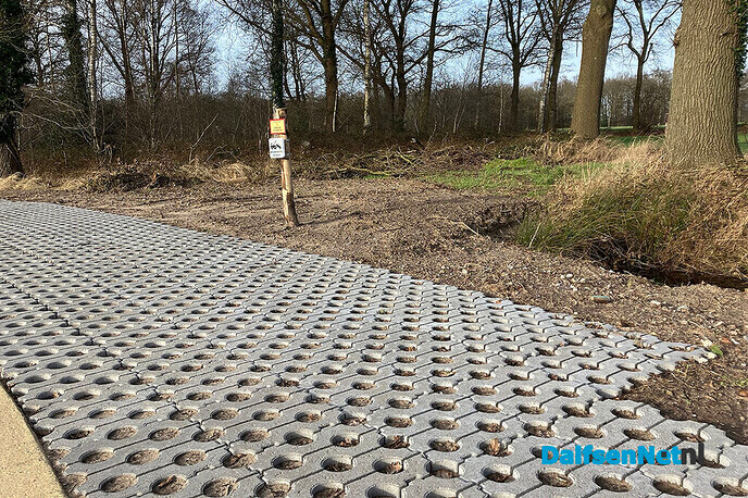 Houtmars ook verboden voor fietsers! - Foto: Paul Scholten