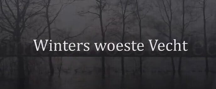 Een nieuw lied over de Vecht en het hoge water