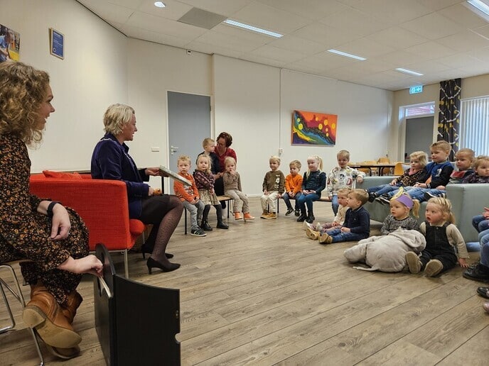 Nationale voorleesdagen bij Partou kinderopvang - Foto: Ingezonden foto