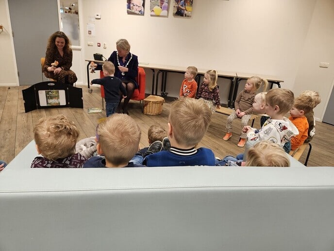 Nationale voorleesdagen bij Partou kinderopvang - Foto: Ingezonden foto