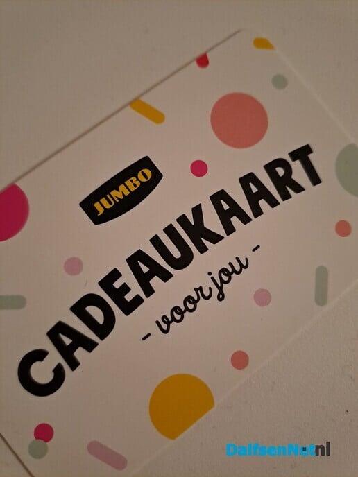 Gevonden cadeaukaart jumbo - Foto: Ingezonden foto