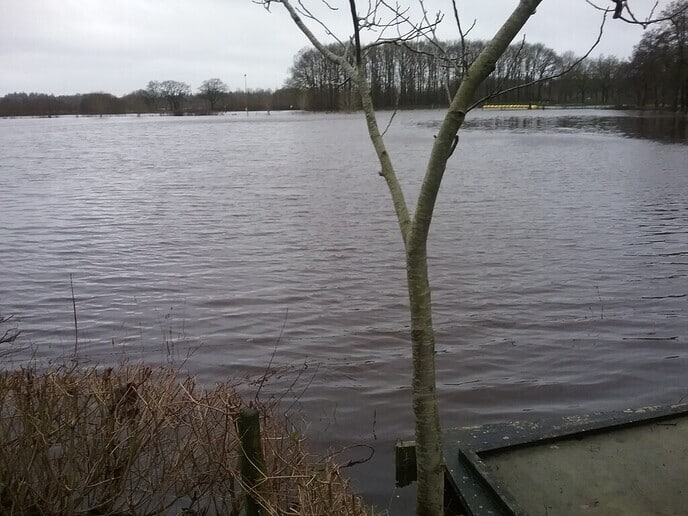 Het water naar de zee sturen is gelukt - Foto: Ingezonden foto