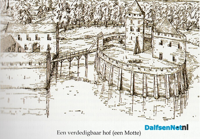 Tegel gelicht over het DNA van Dalfsen - Foto: Ingezonden foto