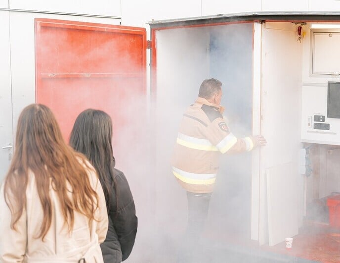 Nieuwe generatie’ mbo- studenten Landstede Groep en Veiligheidsregio IJsselland - Foto: Ingezonden foto