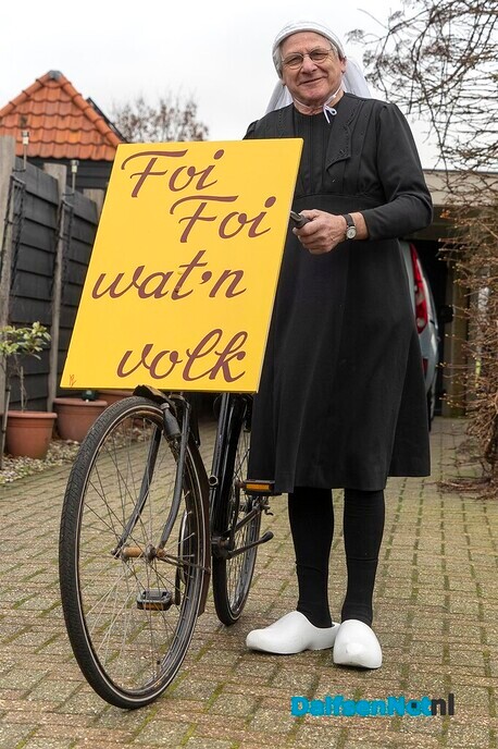 Johan(na) Melenhorst is er klaar voor! - Foto: Paul Scholten
