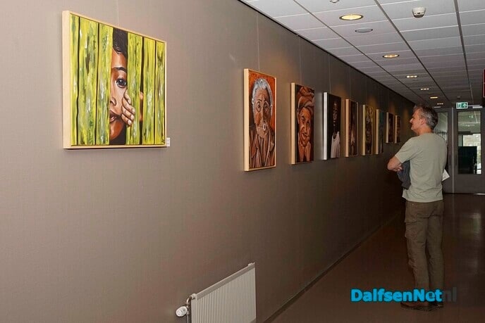 Nieuwe Kunstexpositie in Kulturhus Trefkoele+ - Foto: Paul Scholten