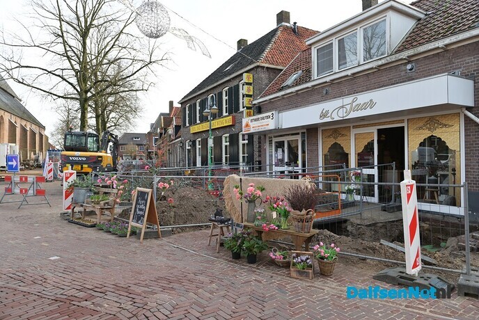 Archeologische begeleiding op het Kerkplein - Foto: Johan Bokma