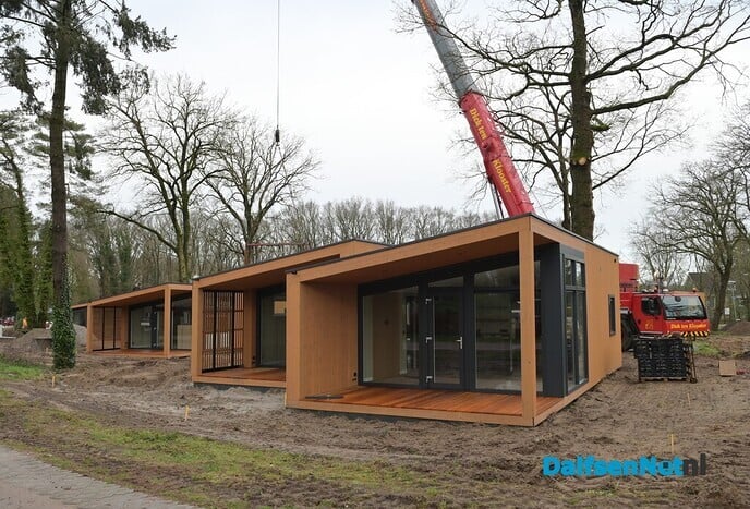 Uitbreiding Lodgepark ´t Vechtdal dit voorjaar gereed - Foto: Johan Bokma