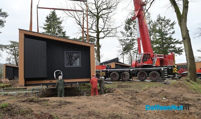 Uitbreiding Lodgepark ´t Vechtdal dit voorjaar gereed - Foto: Johan Bokma