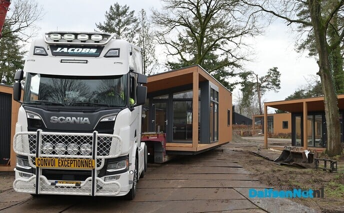 Uitbreiding Lodgepark ´t Vechtdal dit voorjaar gereed - Foto: Johan Bokma