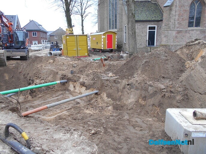 Voortgang werkzaamheden centrum