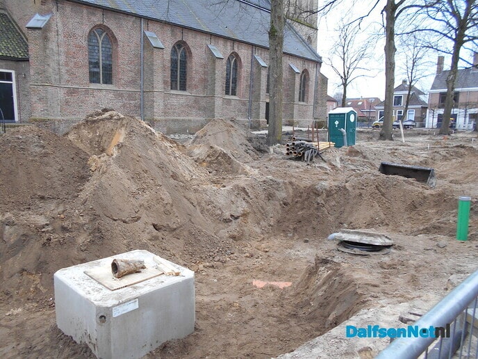 Voortgang werkzaamheden centrum