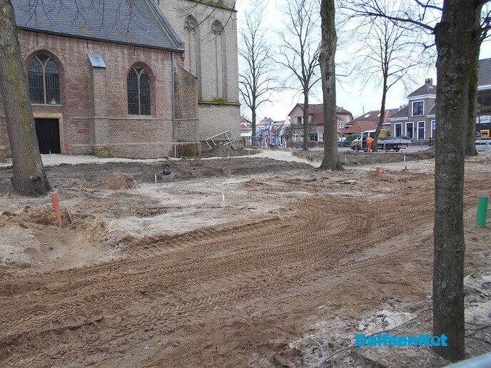 Voortgang werkzaamheden centrum