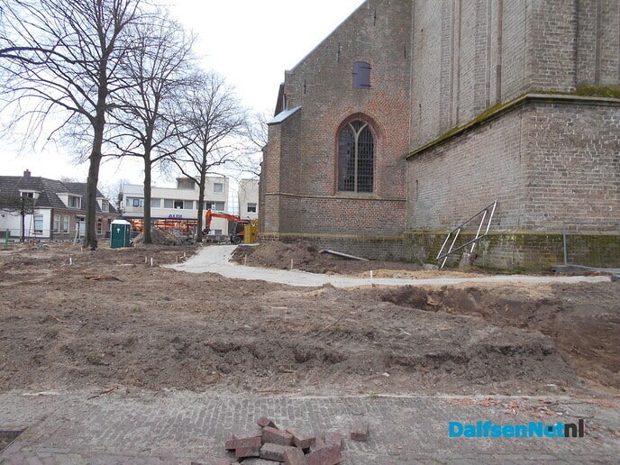 Voortgang werkzaamheden centrum