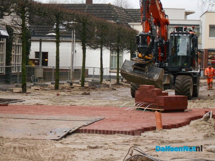 Voortgang verbouwing centrum
