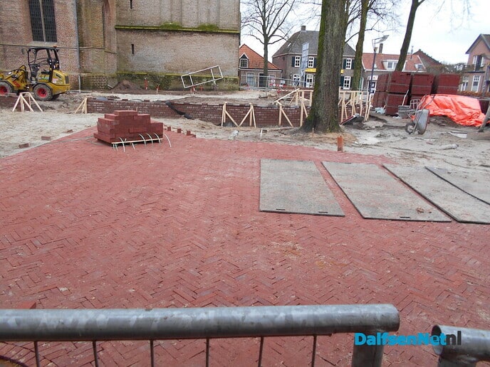 Voortgang verbouwing centrum