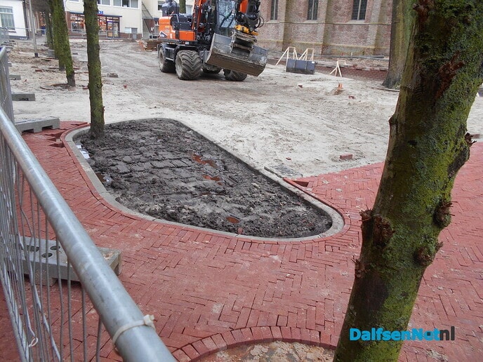 Voortgang verbouwing centrum