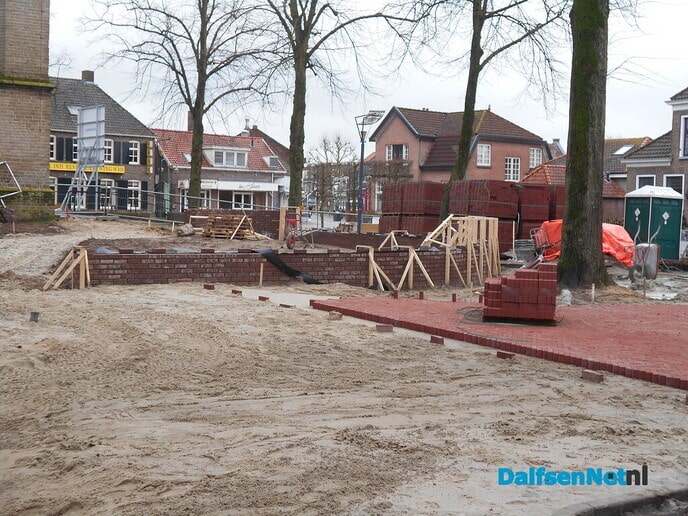 Voortgang verbouwing centrum