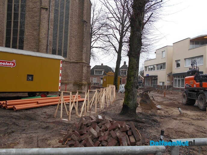 Voortgang verbouwing centrum