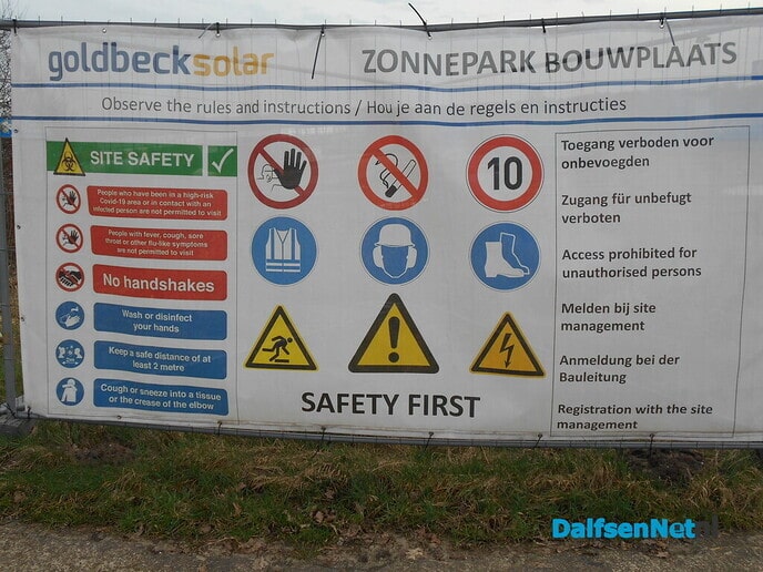 Komt er weer beweging bij het zonnepark?