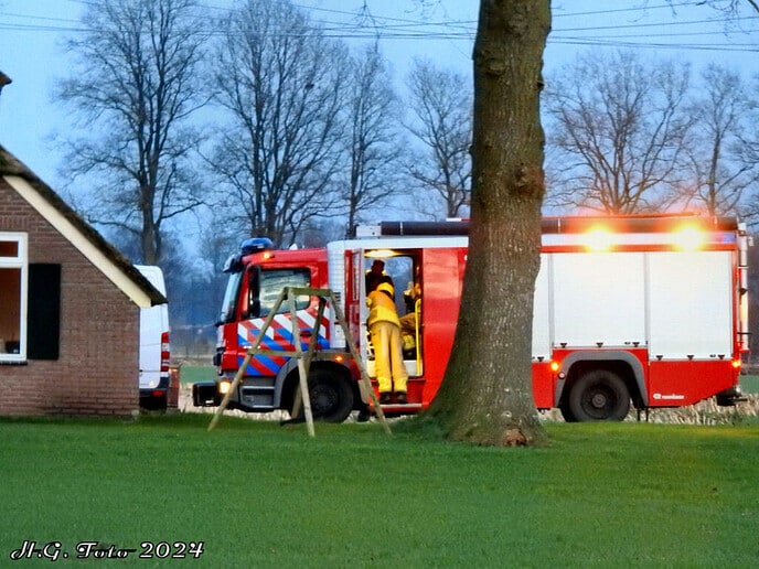 Melding Brand bijgebouw Dommelerdijk