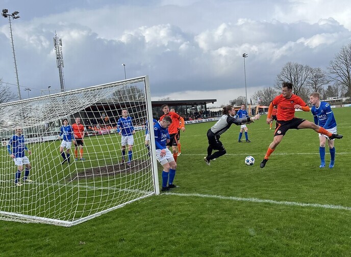 Nipte overwinning S.V. Nieuwleusen - Foto: Ingezonden foto