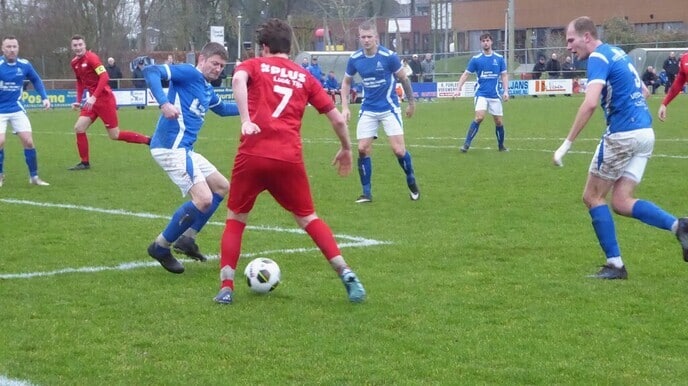 Late winst USV bij SPW - Foto: Ingezonden foto