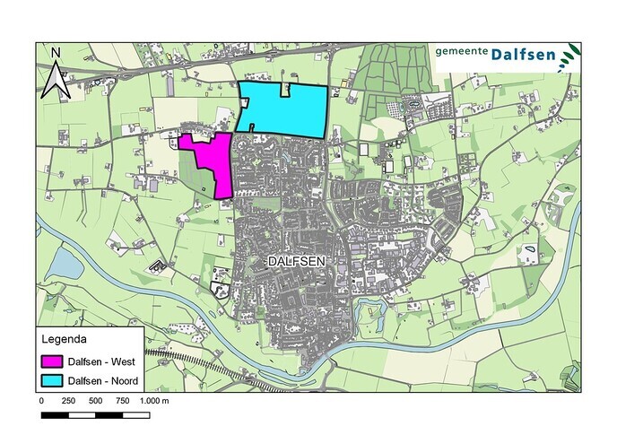 Gemeenteraad kiest Dalfsen Noord als toekomstige woonlocatie - Foto: Gemeente Dalfsen