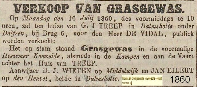 Historie uit een verleden van boeren