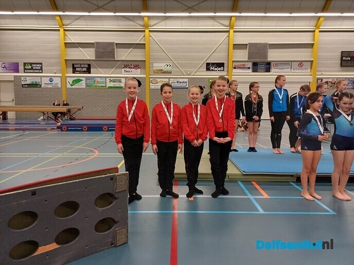 Turnsters gym vereniging goed in de wedstrijd - Foto: Ingezonden foto
