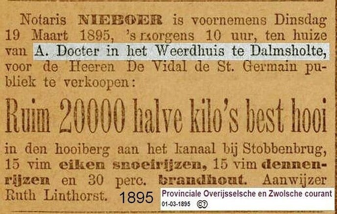 Dalmsholte: over heer Vidal van Hist ver. Lemelerveld - Foto: Ingezonden foto